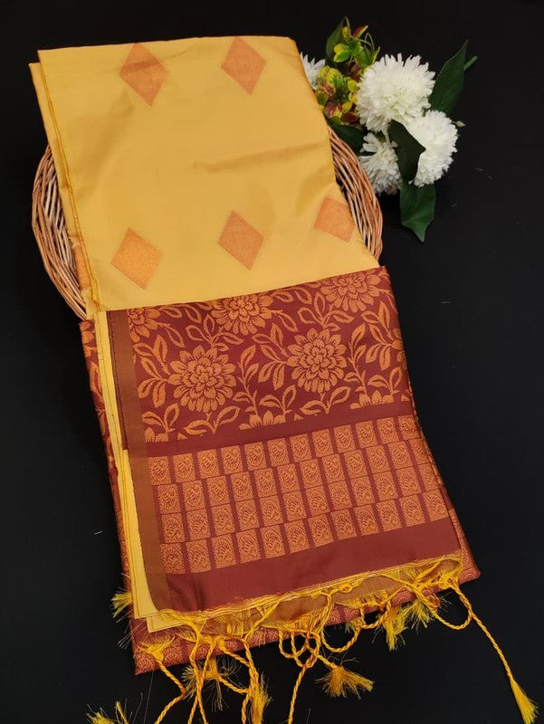 Kural Soft Silk (Aadi Offer BT-3)Take 5 Each Saree Rs.399/- KR123 - Sri Sakthi Pugazh Tex - Soft Silk
