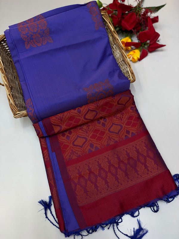 Kural Soft Silk (Aadi Offer BT-4)Take 5 Each Saree Rs.399/- KR164 - Sri Sakthi Pugazh Tex - Soft Silk
