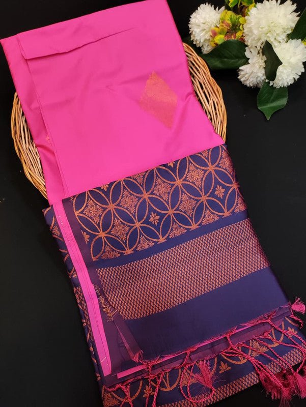 Kural Soft Silk (Aadi Offer BT-5) Take 5 Each Saree Rs.399/- KR183 - Sri Sakthi Pugazh Tex - Soft Silk