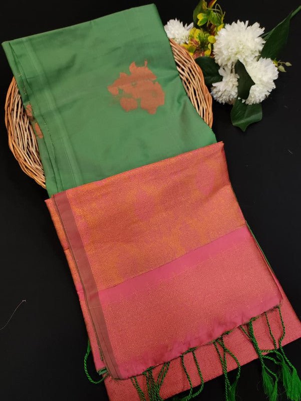 Kural Soft Silk (Aadi Offer BT-5) Take 5 Each Saree Rs.399/- KR192 - Sri Sakthi Pugazh Tex - Soft Silk