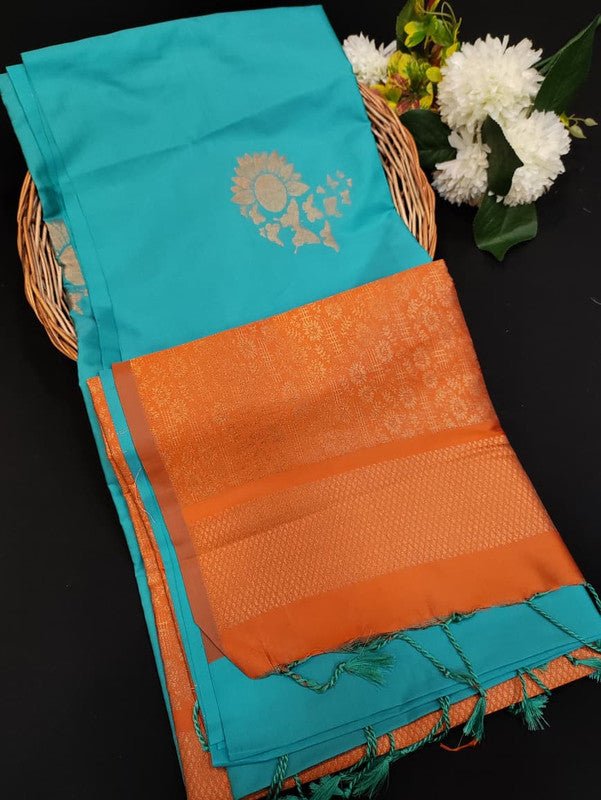 Kural Soft Silk (Aadi Offer BT-5) Take 5 Each Saree Rs.399/- KR199 - Sri Sakthi Pugazh Tex - Soft Silk
