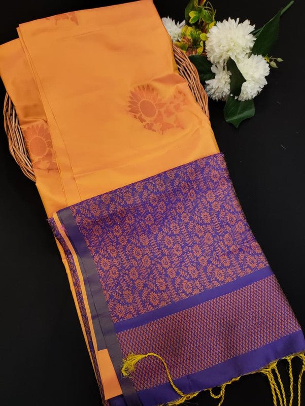Kural Soft Silk (Aadi Offer BT-5) Take 5 Each Saree Rs.399/- KR206 - Sri Sakthi Pugazh Tex - Soft Silk