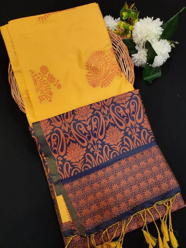 Kural Soft Silk (Aadi Offer BT-5) Take 5 Each Saree Rs.399/- KR211 - Sri Sakthi Pugazh Tex - Soft Silk