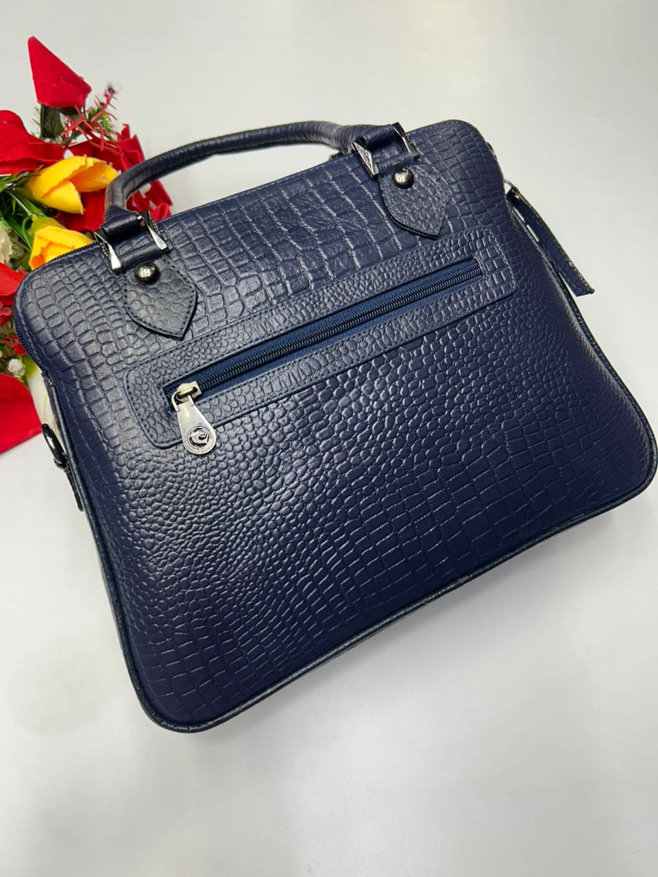 Leather Womens Hand Bags LHB13 - Sri Sakthi Pugazh Tex - Handbags