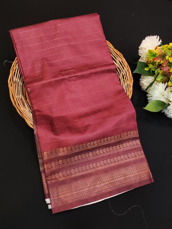 Lotus Fancy Saree in fancy fabric with zari and print design