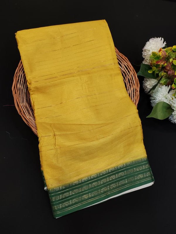 Lotus Fancy Saree in fancy fabric with zari and print design