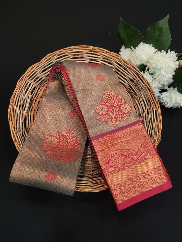 Luxury Rapier Saree with zari work for party wear