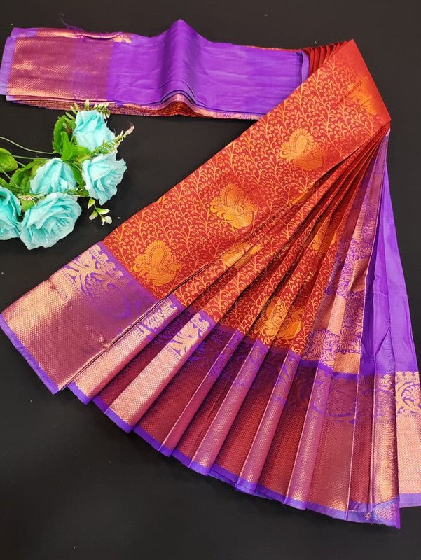 Luxury Rapier Saree with zari work for party wear