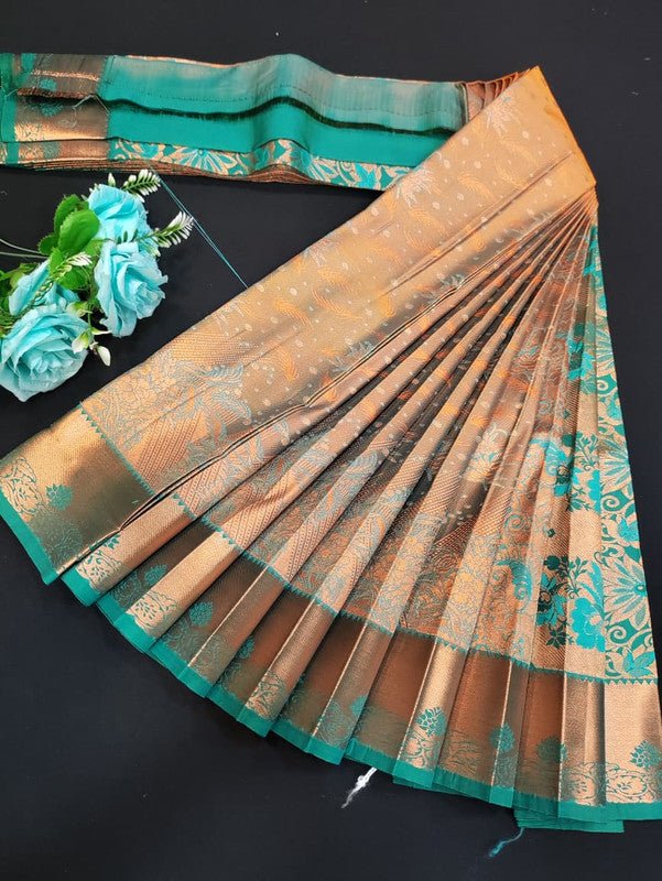 Luxury Rapier Saree with zari work for party wear
