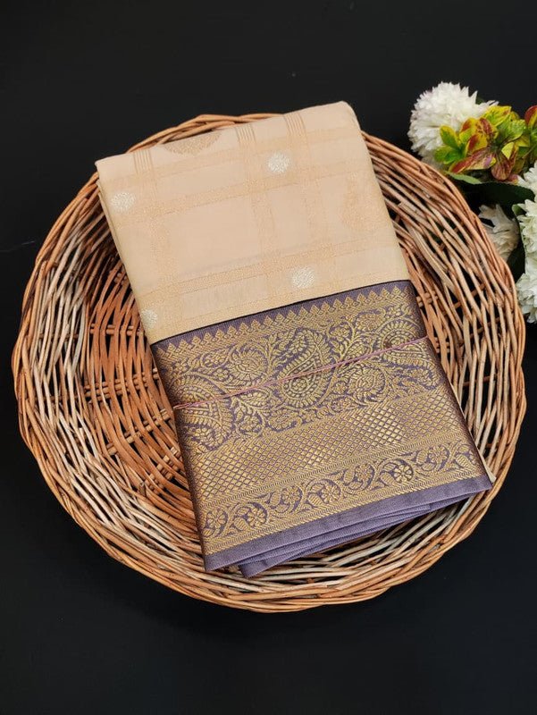 Luxury Semi Silk Saree for Women – Elegant Party Wear