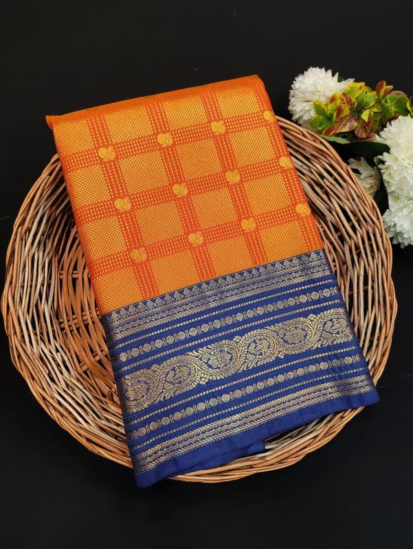 Luxury Semi Silk Saree for Women – Elegant Party Wear