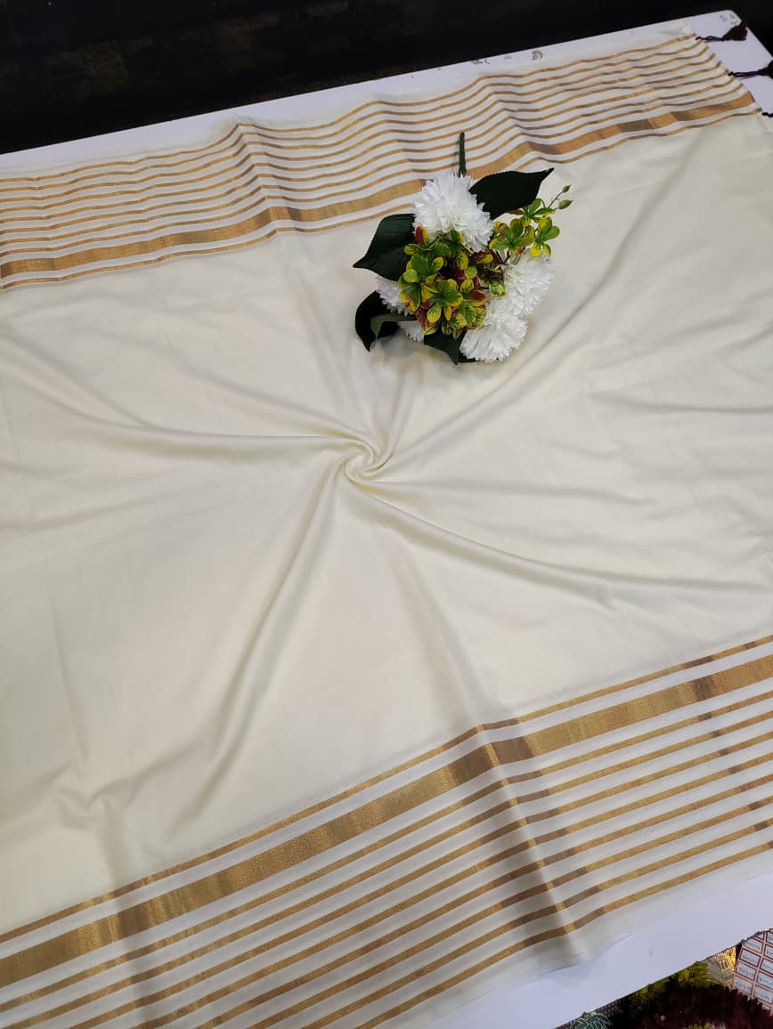 Mal Cotton Saree |Zari Saree| MC04 - Sri Sakthi Pugazh Tex MC04 - Cotton Saree