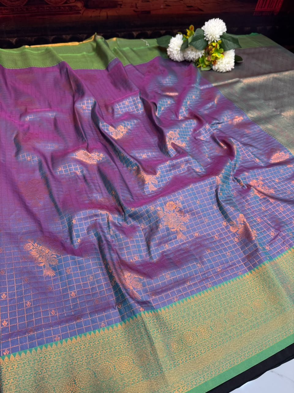 Malar Kattam |Zari Soft Silk Saree for Women| MKT08 - Sri Sakthi Pugazh Tex - Malar Kattam Saree