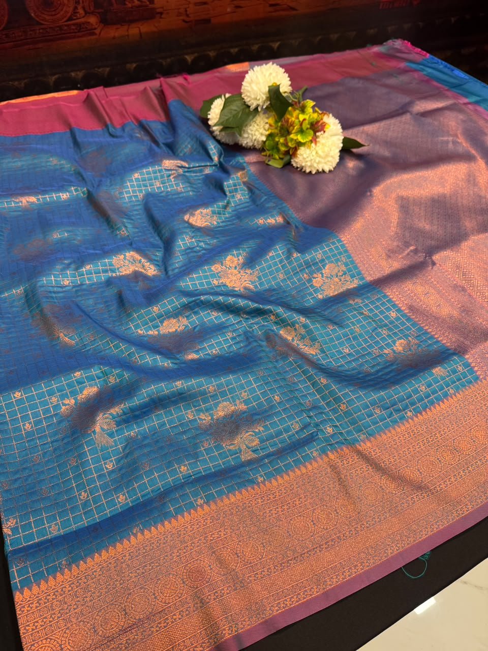 Malar Kattam |Zari Soft Silk Saree for Women| MKT12 - Sri Sakthi Pugazh Tex - Malar Kattam Saree