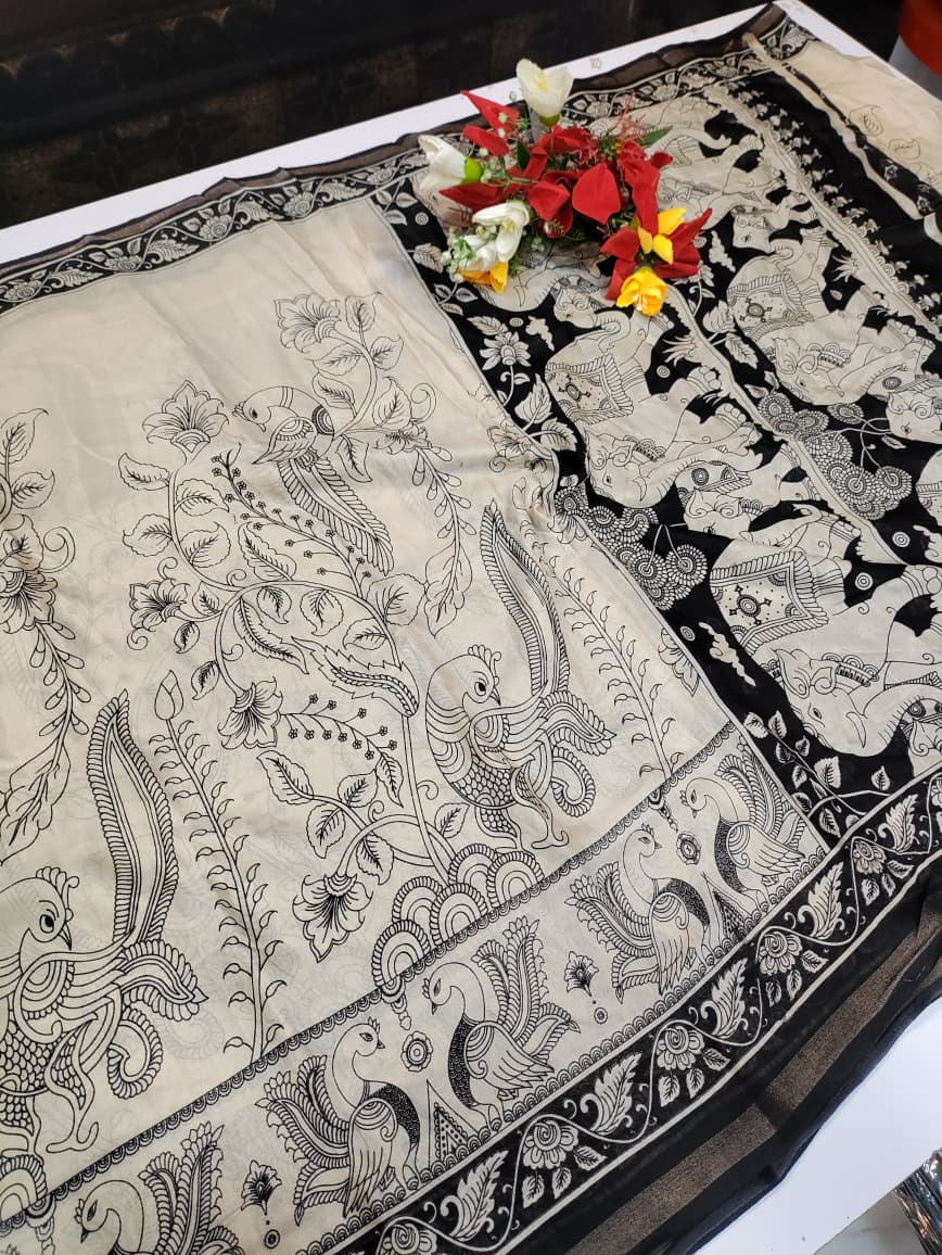 Malmal Cotton (Kalamkari Design) MKC04
