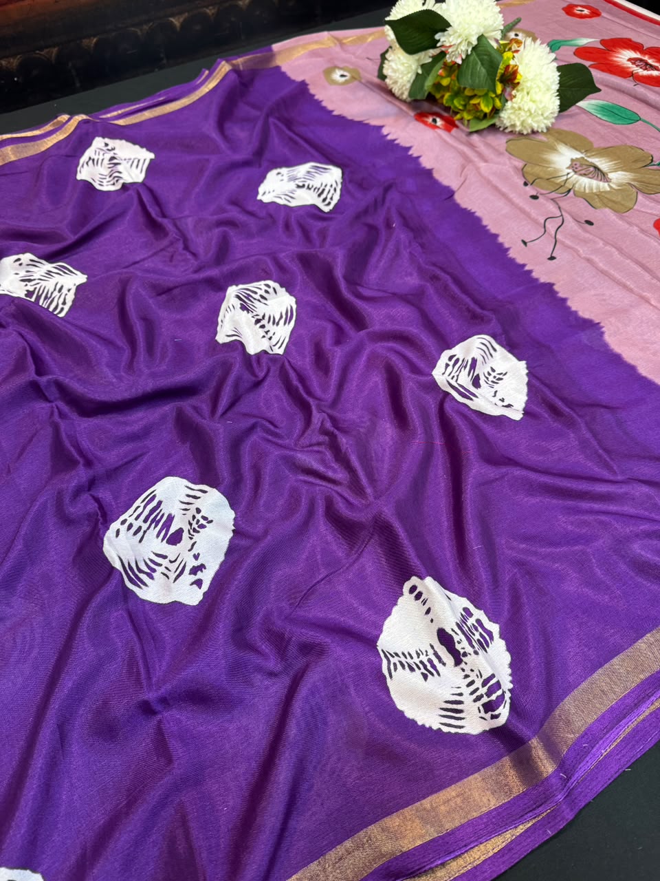 Malmal Cotton Saree MU31 - Sri Sakthi Pugazh Tex - Cotton Saree