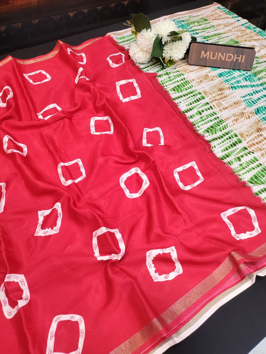 Malmal Cotton Saree | MU48 - Sri Sakthi Pugazh Tex - Cotton