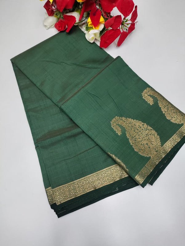 Mango Banarasi Raw Silk MB06 - Sri Sakthi Pugazh Tex - Saree