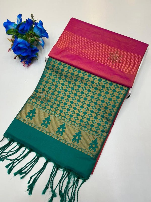 Mehandi Luxury Border Less BT-6 MHL143 - Sri Sakthi Pugazh Tex - Mehandi