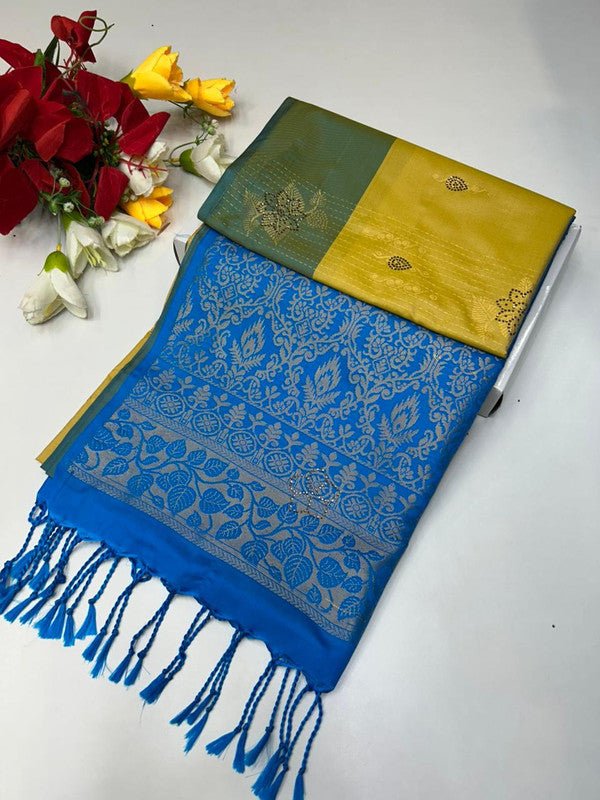 Mehandi Luxury Soft BT-1 Stone Work MHL43 - Sri Sakthi Pugazh Tex - Mehandi