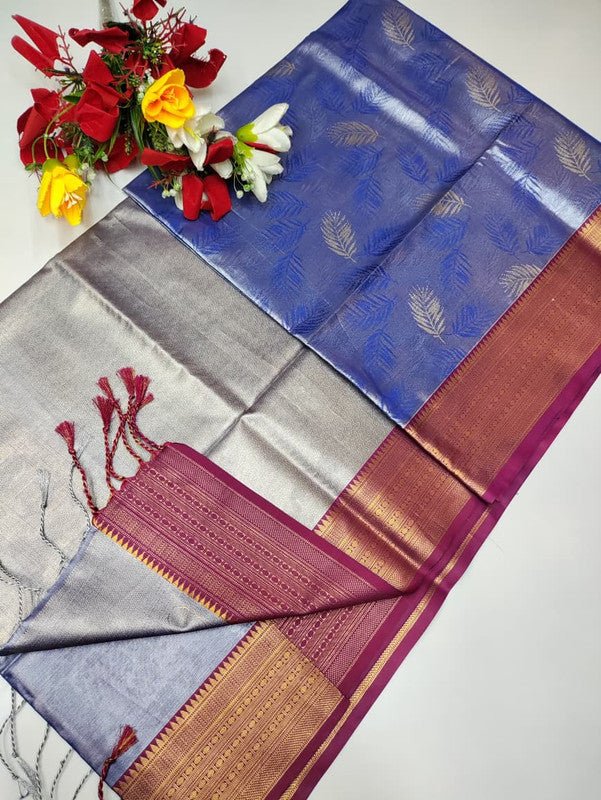 Mirror Tissue Saree MRR17