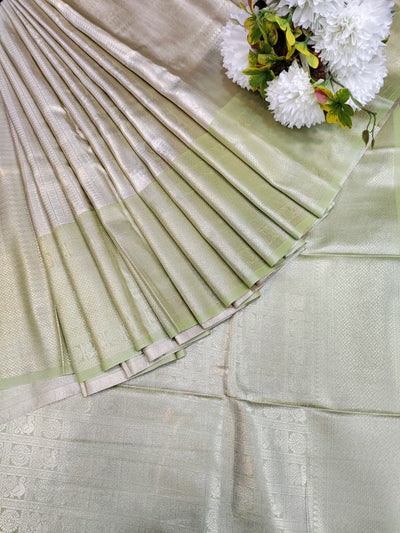 Nangai Satin Silk Onam Festival Saree with elegant Zari work for women