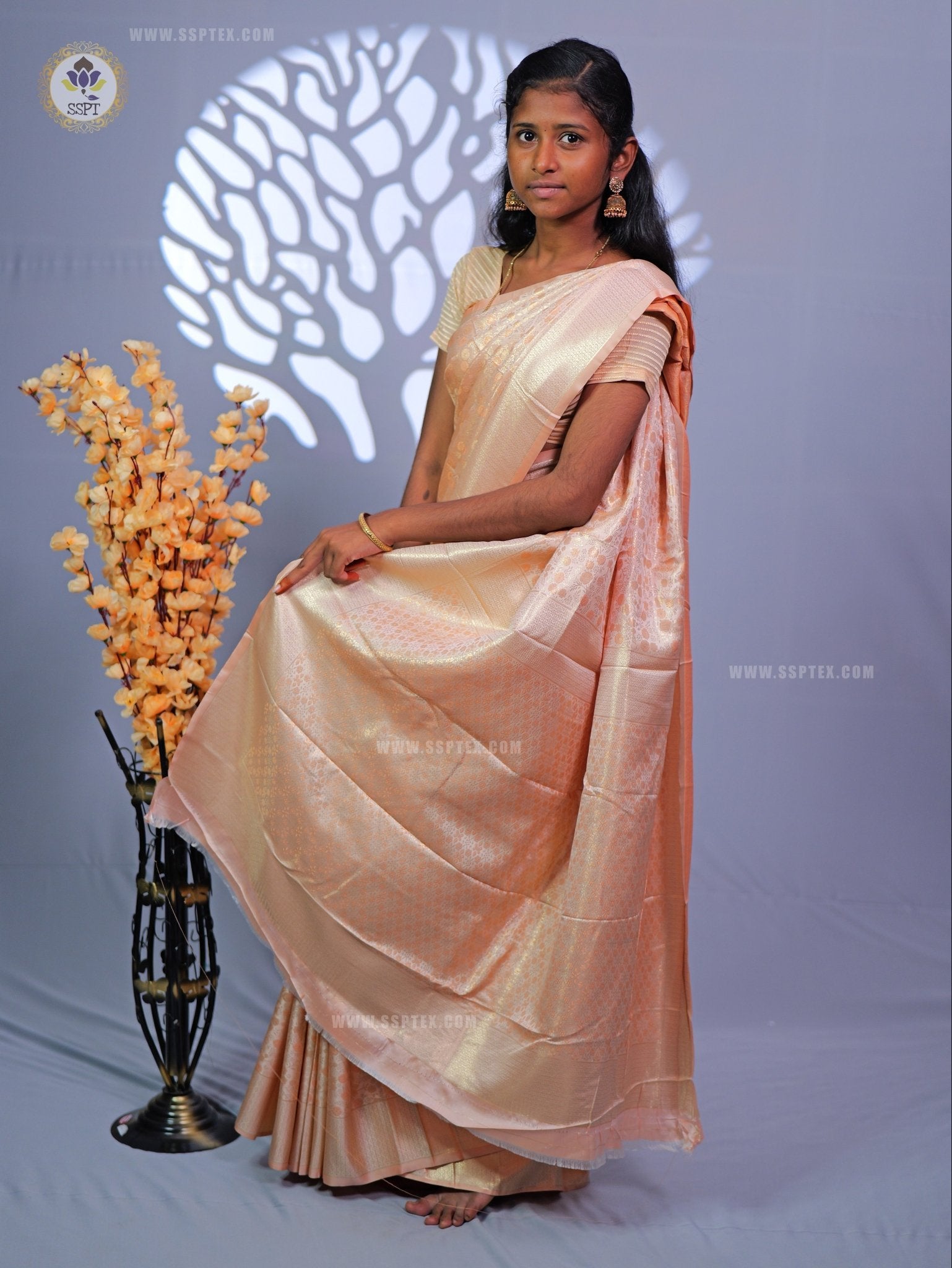 Nangai Saree N24 - Sri Sakthi Pugazh Tex - Silk Saree