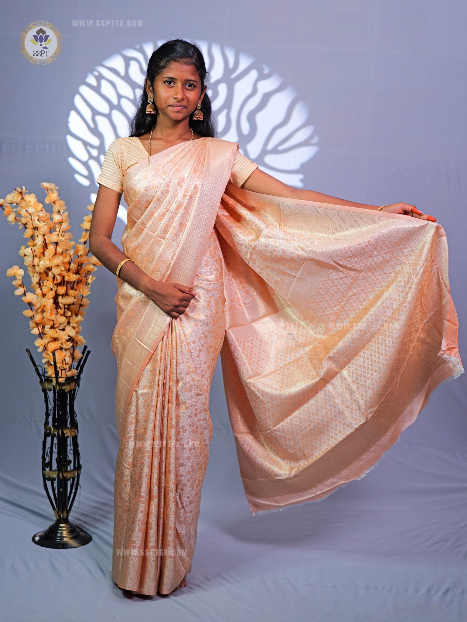 Nangai Saree N24 - Sri Sakthi Pugazh Tex - Silk Saree