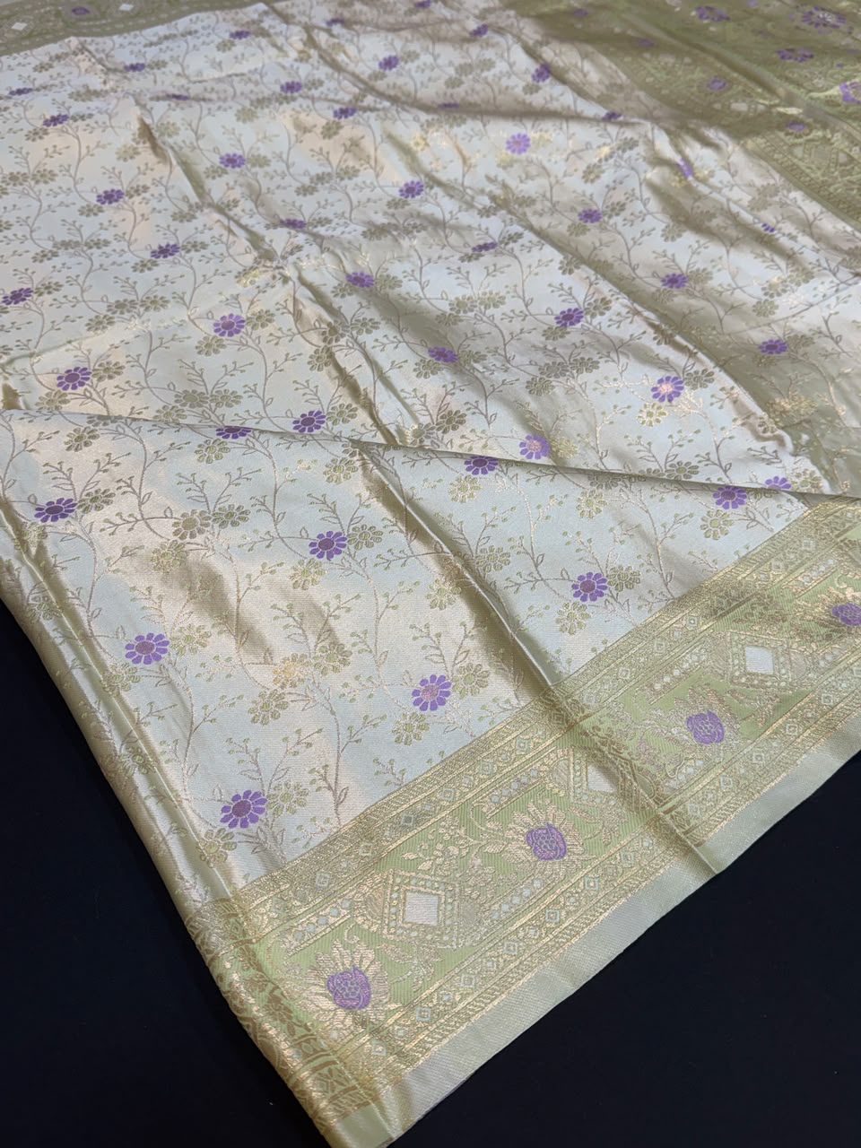 Nangai Satin Soft Saree with |Jacquard Blouse| PNG16 - Sri Sakthi Pugazh Tex - Nangai Saree