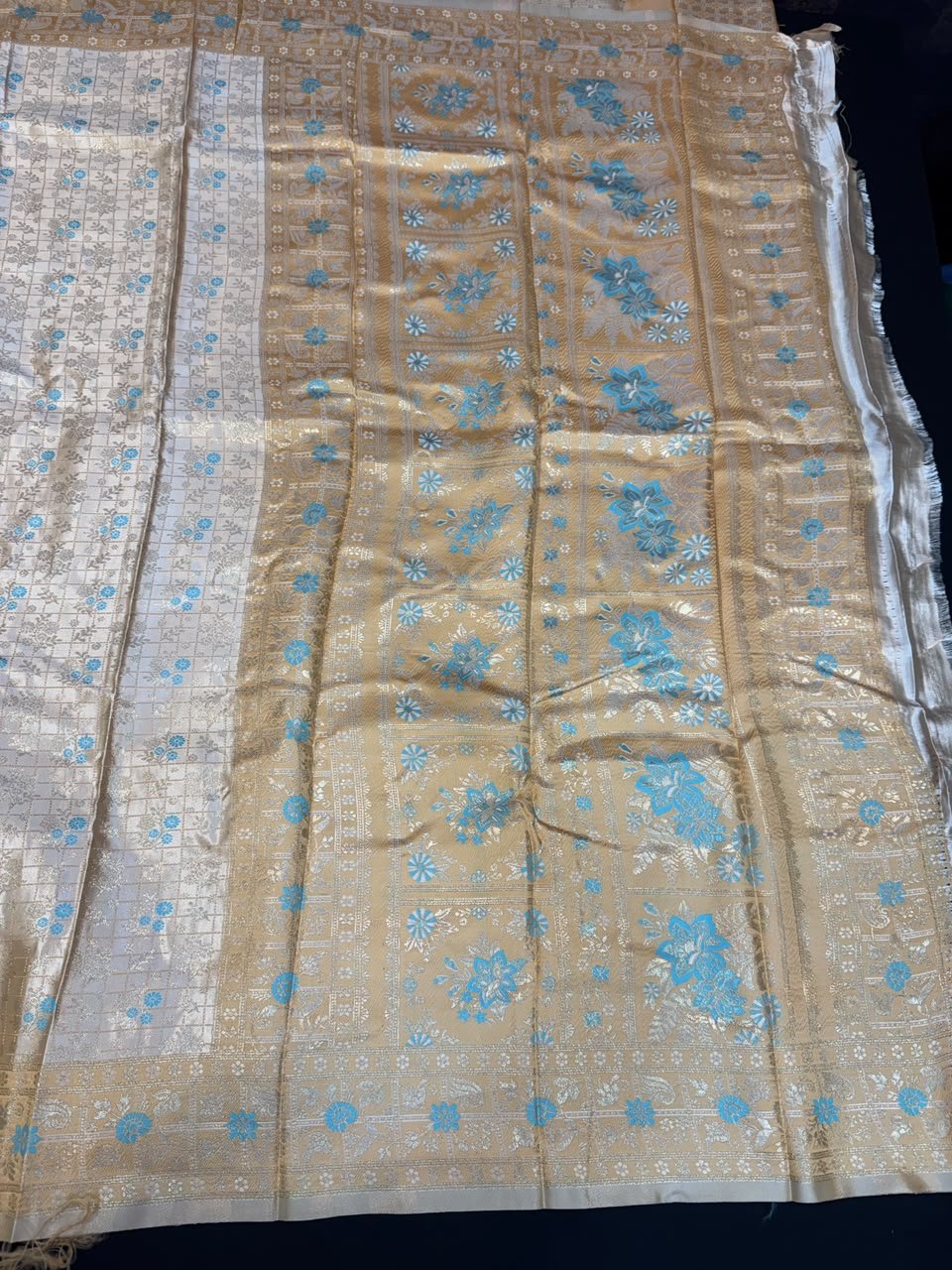 Nangai Satin Soft Saree with |Jacquard Blouse| PNG17 - Sri Sakthi Pugazh Tex - Nangai Saree
