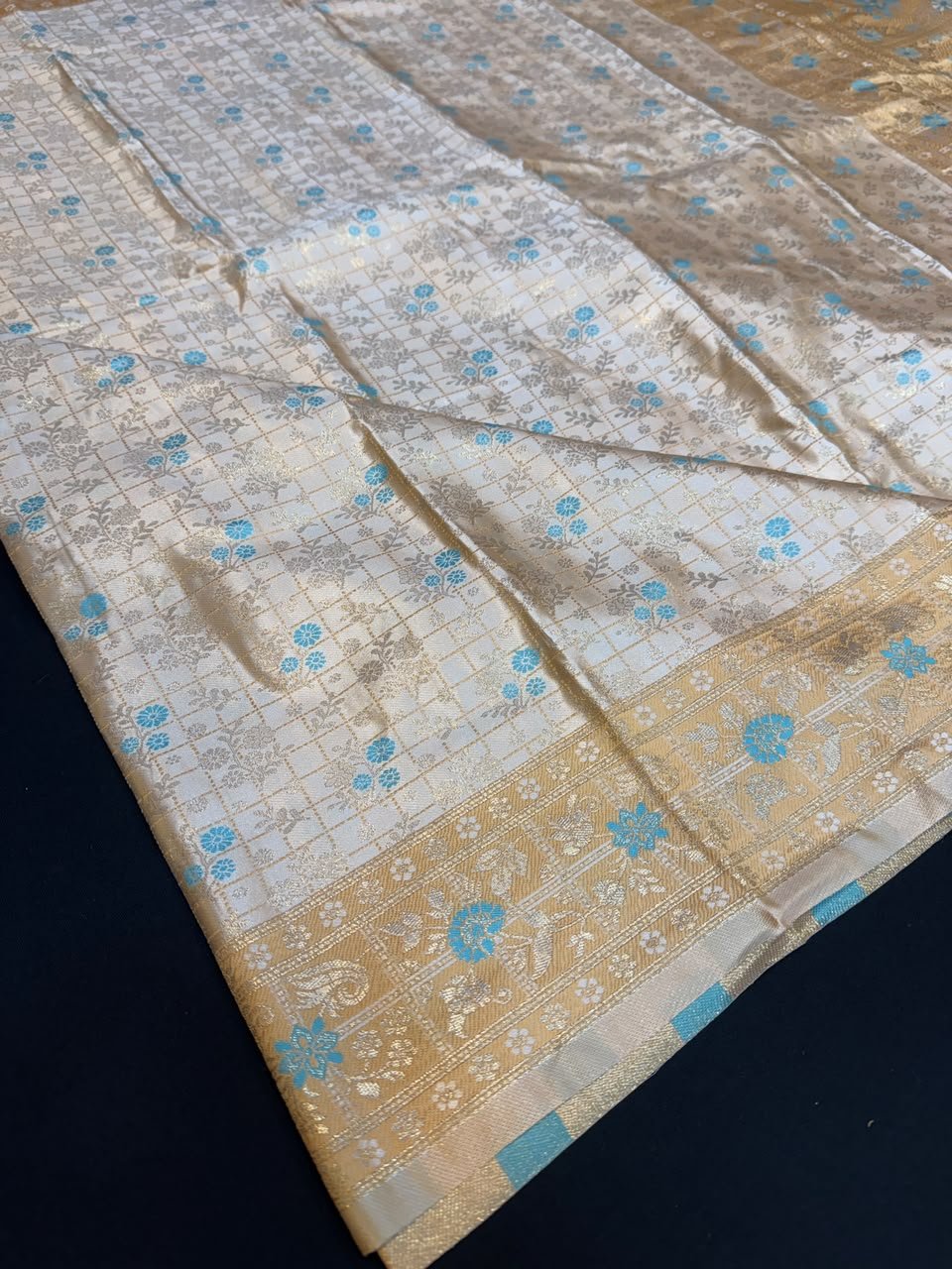 Nangai Satin Soft Saree with |Jacquard Blouse| PNG17 - Sri Sakthi Pugazh Tex - Nangai Saree