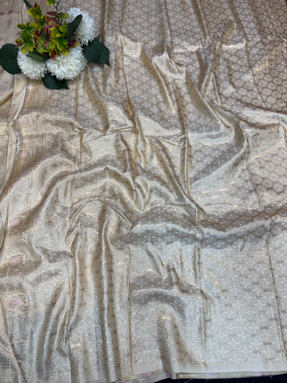 Nangai Satin Soft Saree with |Jacquard Blouse| PNG18 - Sri Sakthi Pugazh Tex - Nangai Saree