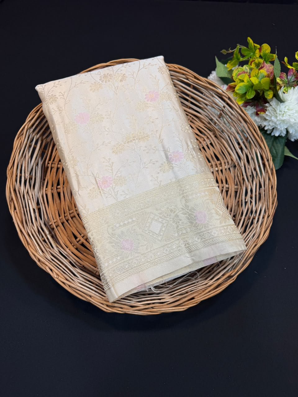Nangai Satin Soft Saree with |Jacquard Blouse| PNG18 - Sri Sakthi Pugazh Tex - Nangai Saree
