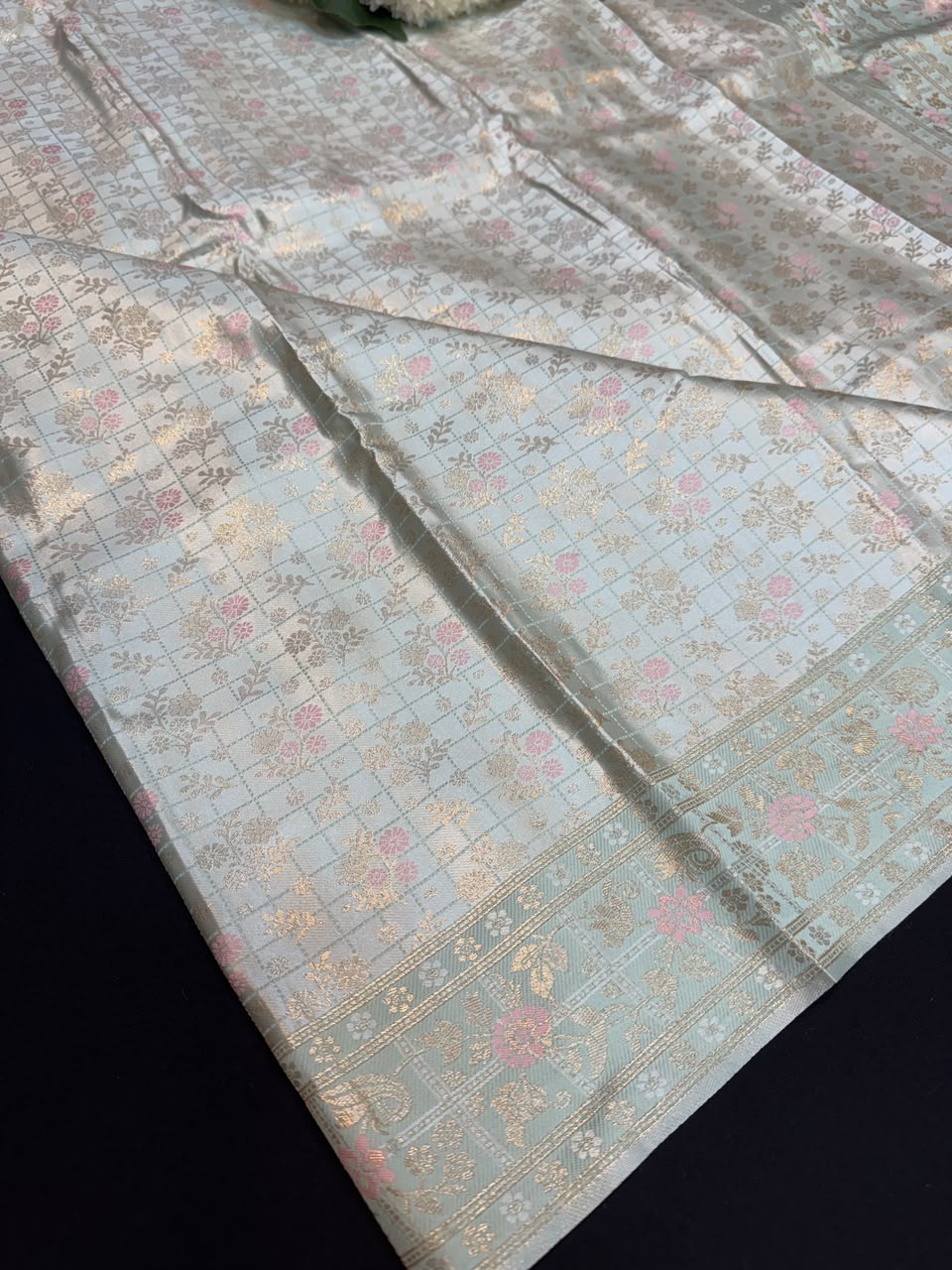 Nangai Satin Soft Saree with |Jacquard Blouse| PNG19 - Sri Sakthi Pugazh Tex - Nangai Saree