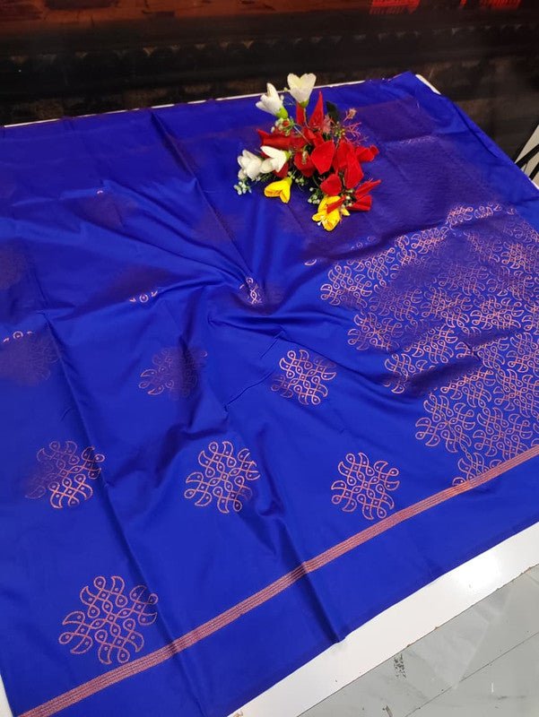 Offer Rangoli Soft Silk Saree with Zari for Festival Wear