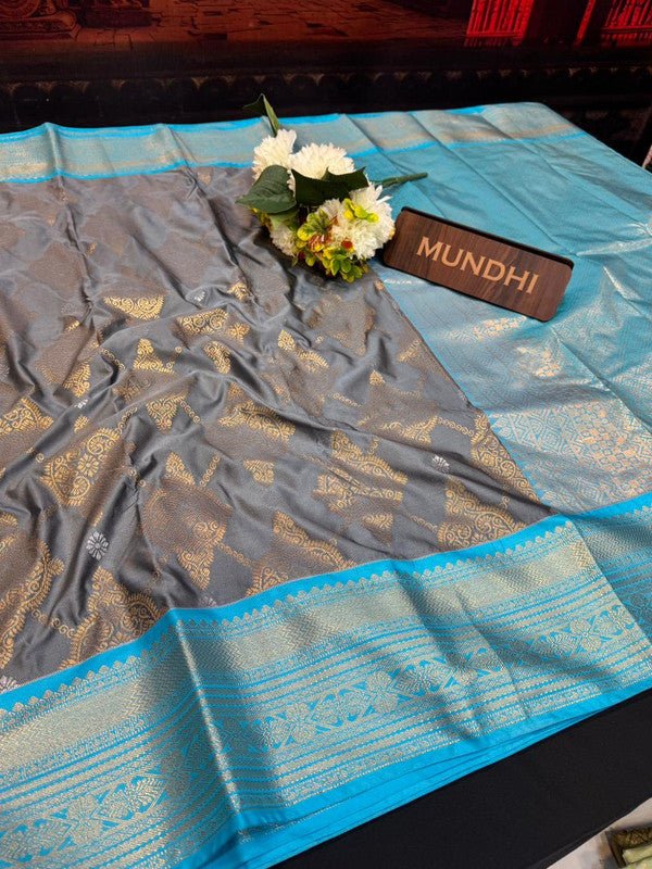 Offer Semi Silk | Mild Damage Saree | FF133 - Sri Sakthi Pugazh Tex - Semi Silk