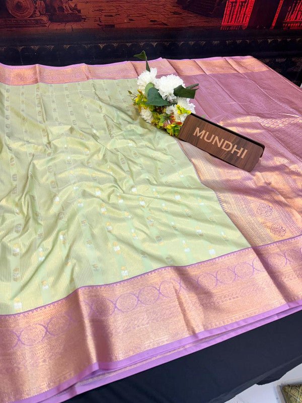 Offer Semi Silk | Mild Damage Saree | FF134 - Sri Sakthi Pugazh Tex - Semi Silk