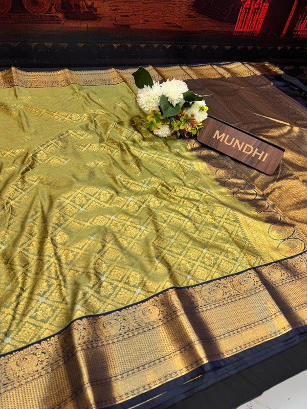 Offer Semi Silk | Mild Damage Saree | FF136 - Sri Sakthi Pugazh Tex - Semi Silk