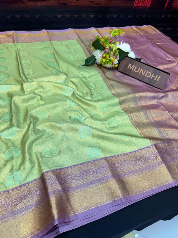 Offer Semi Silk | Mild Damage Saree | FF153 - Sri Sakthi Pugazh Tex - Semi Silk