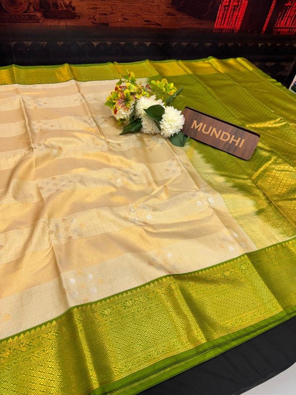 Offer Semi Silk | Mild Damage Saree | FF165 - Sri Sakthi Pugazh Tex - Semi Silk