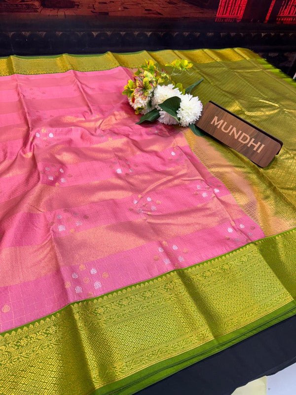 Offer Semi Silk | Mild Damage Saree | FF166 - Sri Sakthi Pugazh Tex - Semi Silk