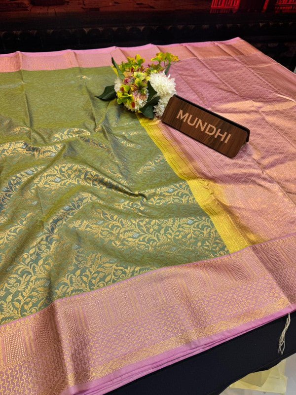 Offer Semi Silk | Mild Damage Saree | FF175 - Sri Sakthi Pugazh Tex - Semi Silk