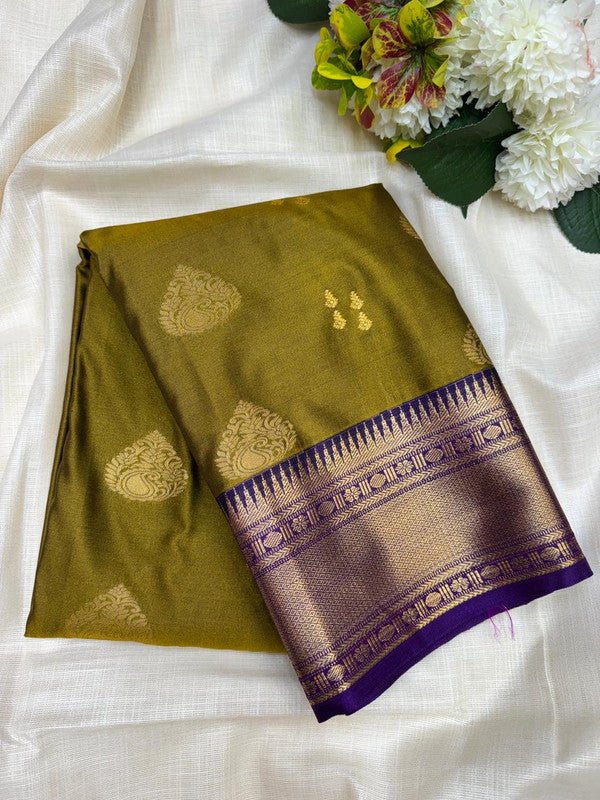 Offer Semi Silk | Mild Damage Saree | FF181 - Sri Sakthi Pugazh Tex - Semi Silk