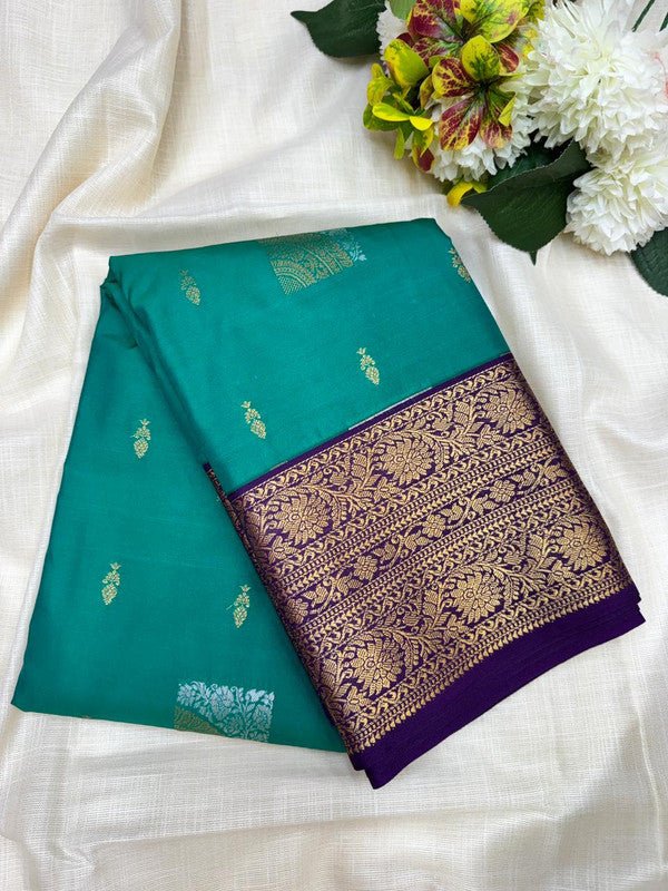 Offer Semi Silk | Mild Damage Saree | FF183 - Sri Sakthi Pugazh Tex - Semi Silk