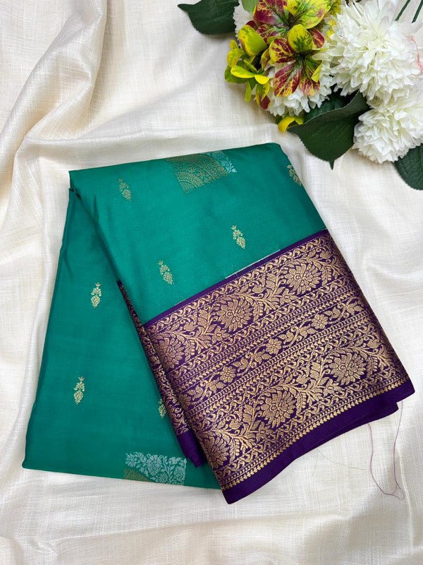 Offer Semi Silk | Mild Damage Saree | FF185 - Sri Sakthi Pugazh Tex - Semi Silk