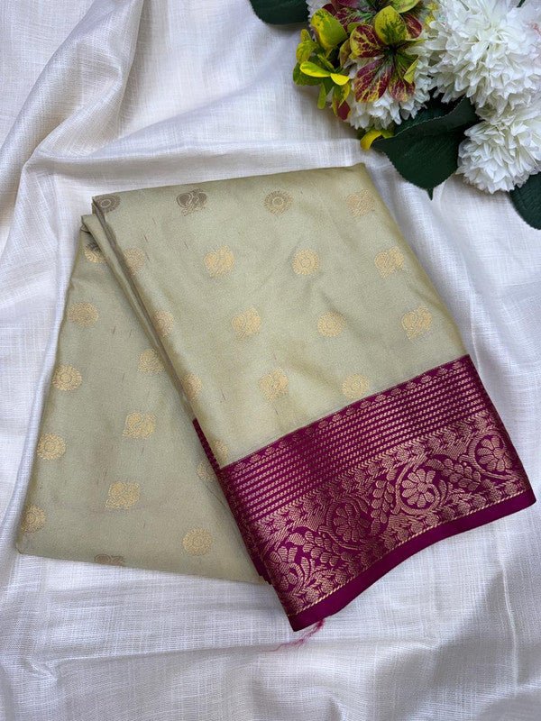 Offer Semi Silk | Mild Damage Saree | FF186 - Sri Sakthi Pugazh Tex - Semi Silk