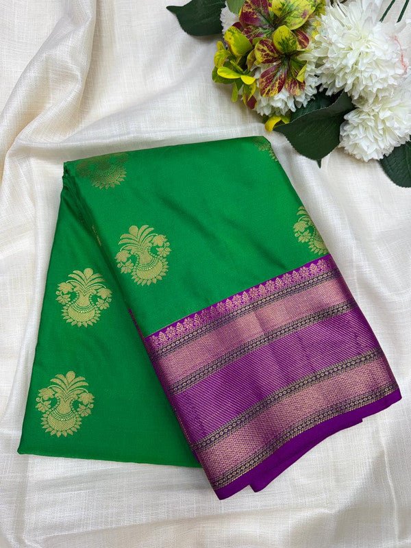 Offer Semi Silk | Mild Damage Saree | FF187 - Sri Sakthi Pugazh Tex - Semi Silk