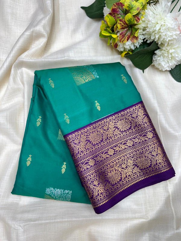 Offer Semi Silk | Mild Damage Saree | FF194 - Sri Sakthi Pugazh Tex - Semi Silk