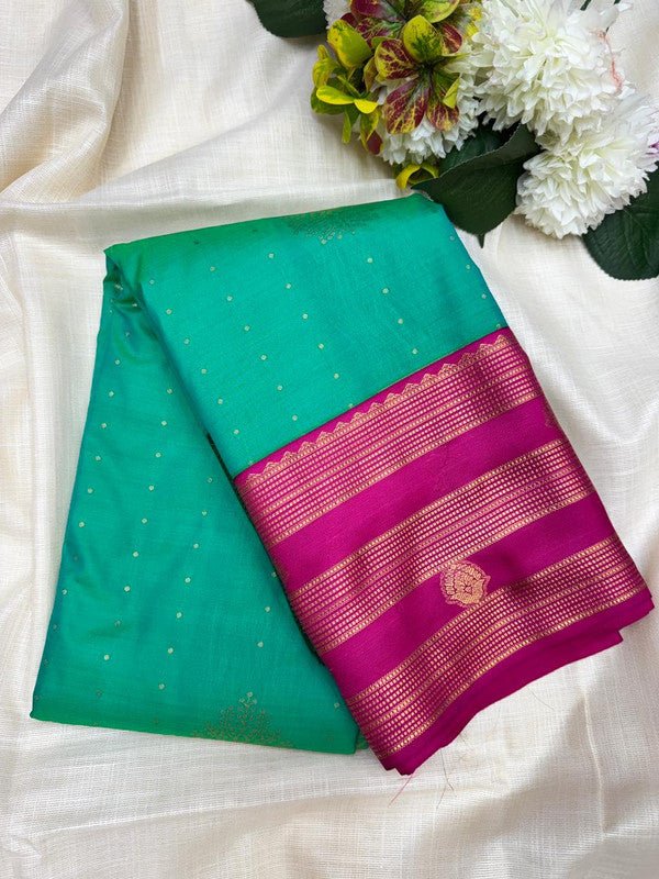 Offer Semi Silk | Mild Damage Saree | FF196 - Sri Sakthi Pugazh Tex - Semi Silk