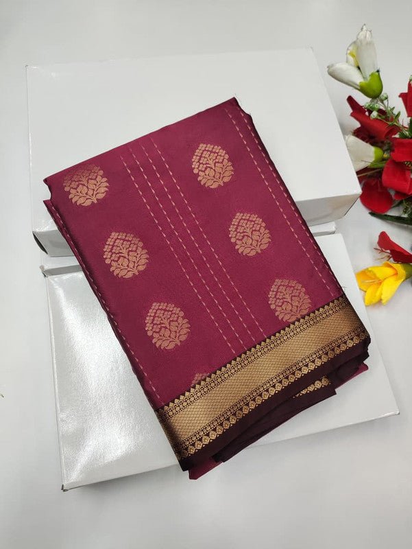 Offer  Semi Silk Saree MXG100